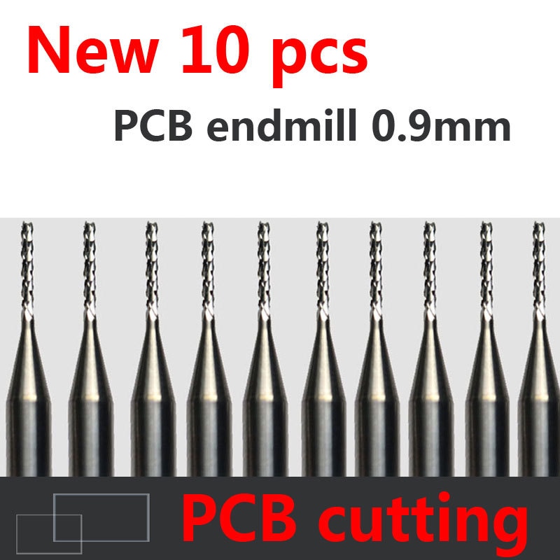 10pcs ʰ  CNC  Ʈ  и Ŀ  帱  endmill 0.9mm   ST3.0.907